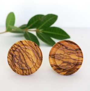 Handmade Wooden <b>Drawer</b> Knobs Coastal Design Natural Wood Grain Pattern Indoor Home Decor Living Room Cabinet Handles - Product Image 1