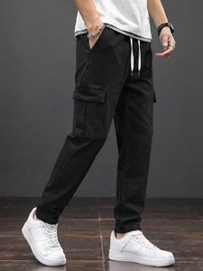 Cheap Rate Men's High Street 6 <b>Pockets</b> Cargo Denim Jean Pants Plus Size Men's Denim Jeans Washed Custom Logos OEM Service Casual - Product Image 2