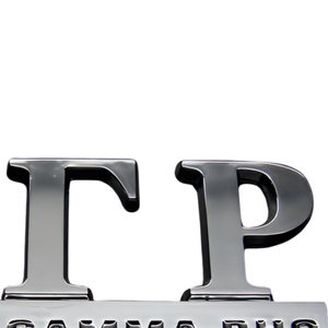 Emblema Cromado para Auto Sigma Gamma Rho, Calcomanía Metálica con Letras Griegas, Accesorio Elegante para Vehículo - Product Image 5