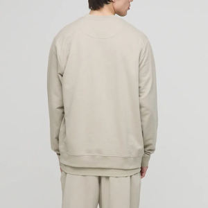 Sweat-shirt à col rond pour homme, haute qualité, OEM, 100% coton, doublure polaire coupe-vent, 420 g/m², sweat-shirt imprimé DIY - Product Image 3