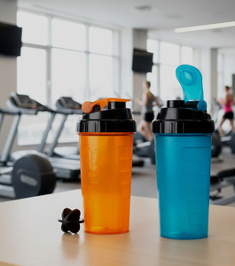BPA Free Protein <b>Shaker</b> Cup 600ml Leakproof Plastic Shake <b>Bottle</b> with Filter and Scale for Gym Fitness Leakproof Plastic <b>Shaker</b> - Product Image 2
