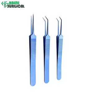 Wholesale Stainless Steel Manual Hair Transplant FUE Forceps Angle Straight HASNI SURGICAL Class I CE Certified SH-HT91 1 Year - Product Image 1