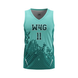 Camisetas de Baloncesto Personalizadas Unisex para Adultos, Tallas Grandes, Transpirables, que Absorben la Humedad, de Secado Rápido, con Logotipo Frontal Impreso por Transferencia de Calor - Product Image 1