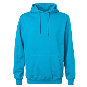 Sudadera con Capucha Unisex de Corte Regular, 100% Algodón, Forro Polar, Diseño Casual con Letras, para Invierno, con Bolsillos, Gruesa, Ecológica, 800g - Product Image 3