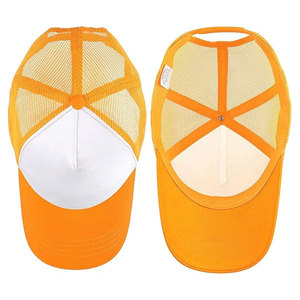 หมวกเบสบอลตาข่ายปักโลโก้ 5 ชิ้นส่วนแบบสั่งทำขายส่ง คุณภาพสูง ผ้าฝ้าย สำหรับกีฬากลางแจ้ง หมวกแก๊ปทรงคลาสสิกสำหรับผู้ชาย - Product Image 2