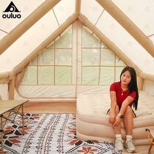 <span class=keywords><strong>Tente</strong></span> gonflable entièrement automatique 6.3 mètres carrés maison Camping Oxford tissu <span class=keywords><strong>tente</strong></span> pneumatique commande minimum - Product Image 4