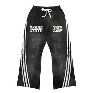 Chándal unisex negro con pedrería |   Tela Suave de Algodón 100% de Alto Gramaje |   Marca Personalizada, Tallas Grandes, OEM - Product Image 5