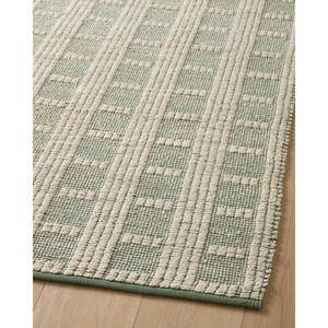 Alfombra Moderna de Yute con Tejido Plano Geométrico, Base de Yute y Algodón Orgánico, Rectangular, Reversible, para Sala de Estar - Product Image 3