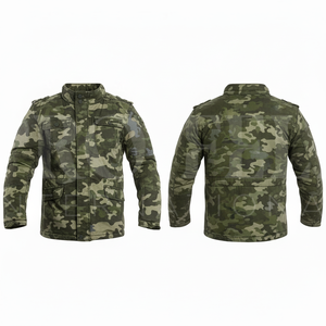 Chaquetas de Camuflaje Personalizadas de Alta Resistencia, Fabricante de Ropa, Chaquetas de Algodón Holgadas de Alta Calidad - Product Image 5