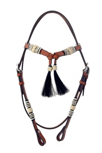 Cabestro de Cuero Occidental de Primera Calidad, Cabestro de Cuero Crudo con Nudo Futurity para Montar a Caballo a un Precio Accesible - Product Image 2