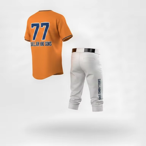 Ensemble de maillots de baseball personnalisés pour équipes, hommes et femmes, respirant, léger, vêtements de sport, fournisseur en gros, OEM - Product Image 4