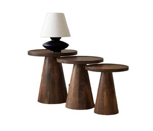 Table basse relevable en bois massif, style traditionnel et moderne, avec rangement dissimulé, écologique, hauteur réglable, idéale pour les petits salons - Product Image 2