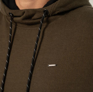 Sudadera con Capucha de Forro Polar para Otoño/Invierno, Venta al por Mayor, Unisex, Lisa, de Color Sólido, Poliéster/Algodón, con Bolsillo Grande, 300g - Product Image 2