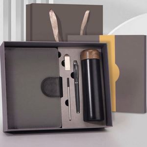 Set de Regalos Promocionales con Grabado, Regalo Empresarial de Lujo, Cuaderno A5 Personalizado, Bolígrafo, USB, Taza Térmica para Año Nuevo - Product Image 2