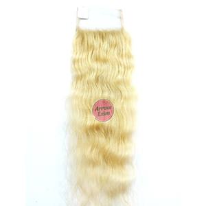 Cheveux indiens Remy ondulés naturels blonds 613 pour fermetures en dentelle avec une densité de 150 % - Product Image 6