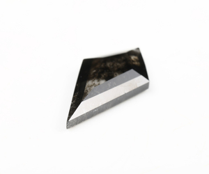 Diamant de laboratoire cultivé au laser, taille cerf-volant unique, 2,0 carats, fantaisie sel et poivre, perçé au laser, diamant de laboratoire sel et poivre personnalisé, vente chaude - Product Image 5