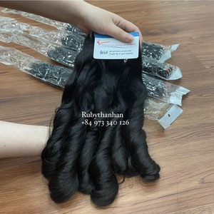 OFERTA DE FIN DE AÑO Extensiones de Cabello Natural Vietnamita 100% Rizado y Voluminoso, Súper Sedoso, Sin Caída, Sin Enredos, Muy Alta Calidad - Product Image 6