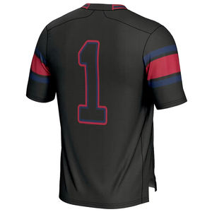 Camiseta de fútbol americano de color sólido, recién llegada, tela transpirable, precio competitivo, cómoda. - Product Image 2