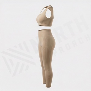 Leggings Deportivos Sin Costuras para Yoga, con Logotipo Personalizado, de Alta Calidad, para Gimnasio, Entrenamiento, Fitness, Ejercicio y Deportes - Product Image 3