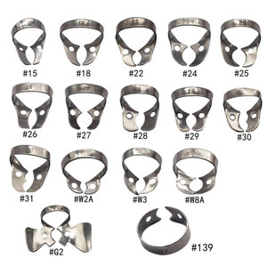 Pinces à diaphragme chirurgicales orthodontiques Ruya, lot de 20 pièces, en acier inoxydable, 3 mâchoires, positionnement manuel, certifiées CE Classe I, garantie 3 ans - Product Image 2