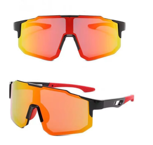 Sports One Piece Polarized Sunglasses <b>for</b> Men and Women Windproof Riding <b>Glasses</b> with PC Frame - Product Image 3