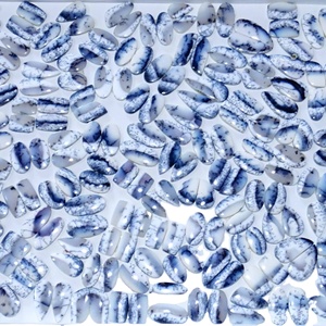 โอปอล Dendrite อัญมณีอัญมณี100% อัญมณีคู่พลอยธรรมชาติ - Product Image 1