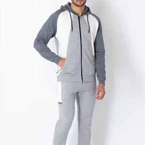 Custom Logo Men <b>Zip</b> <b>Up</b> Tracksuit Set Athletic Track <b>Jacket</b> And Jogger Casual Sports Wear OEM ODM Wholesale - Product Image 1