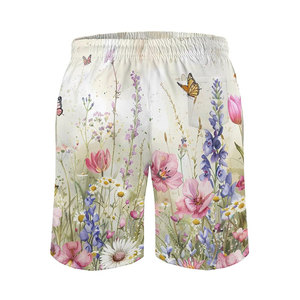 Shorts de bain pour hommes imprimés en 3D, écologiques, séchage rapide, imperméables, en Spandex/Polyester, pour l'été - Product Image 4