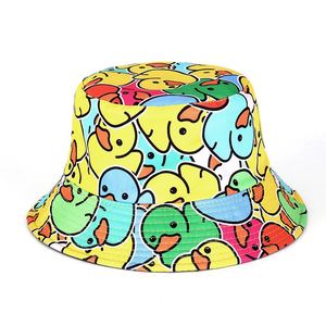 Sombrero de Pescador con Logotipo Personalizado Disponible en Stock, Sombrero de Jardinería al por Mayor, Gorra de Verano de Doble Cara para Exteriores, Lindo Sombrero de Pato de Dibujos Animados - Product Image 5