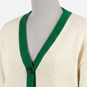 Cardigan unisexe personnalisé P Eagles blanc à manches longues Fast Break 100% acrylique pour club de football, coupe décontractée - Product Image 5