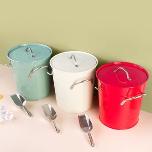 Cubeta de Metal Contemporánea para Bebidas, Enfriador de Hielo para Vino, Cerveza, Champaña, Fiestas, Bares, Restaurantes y Hogares - Product Image 3