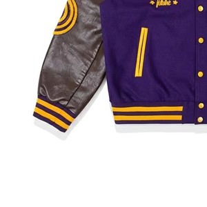 Chaqueta de Cuero Bordada Personalizada, Chaqueta de Motero de Cuero Vacuno Genuino, Prenda Exterior de Moda Premium, Servicio de Muestras de Fábrica OEM ODM - Product Image 2