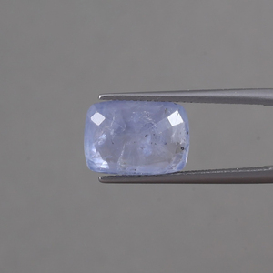 Saphir bleu naturel TATIWALA en vrac |   Certifié IGI, qualité AAA, taille coussin 13 mm, 6,87 carats, traité à l'huile, pour la fabrication de bijoux légers - Product Image 3