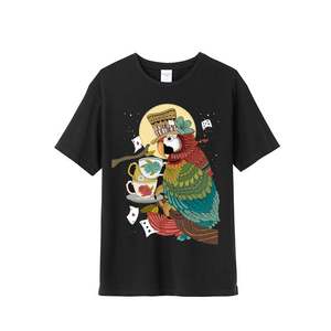 Camiseta Casual Transpirable de Manga Corta con Cuello Redondo Unisex 100% Algodón, Impresa en Serigrafía de Alta Calidad, 180g - Product Image 3