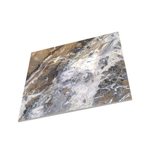 Bansky Thunder Gold Design Stone Porcelain Slab Tile Floor Wall 800x800 Tamaño grande Antideslizante Mármol de alto brillo para Modern ¡Compre ahora! - Product Image 1