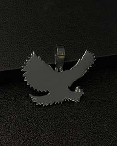 Custom Eagle Moissanite Luxury Pendant Necklace Fully Iced 925 Sterling Silver Silver Plated Lab Created Stone for <b>Gift</b> - Product Image 3