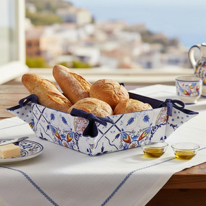 Cesta de fermentación de pan 100% algodón puro al por mayor con diseño de impresión personalizado para panadería, cocina y uso profesional de repostería - Product Image 3