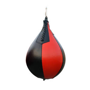 Plataforma de Boxeo Portátil Personalizada con Velocidad Ajustable, Bola de Golpeo Doble de Cuero Genuino - Product Image 6