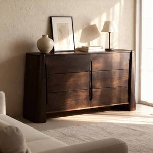 ตู้ลิ้นชักไม้มะม่วงสีเข้มวานดาน่า อัลตร้า เฮกซา - Product Image 1