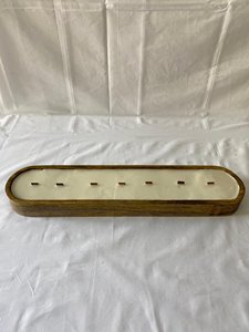 Cuenco Artesanal de Madera para Velas y Adornos, Forma Cuadrada Rústica, Decoración Navideña para el Hogar, para Hacer Velas - Product Image 3