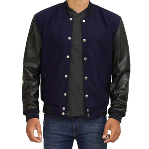 Chaqueta Varsity sin Costuras de Último Diseño 2025, Chaqueta Bomber Sostenible, Chaqueta Universitaria con Letras, Chaquetas Varsity de Béisbol de Tallas Grandes, ODM - Product Image 5