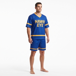Conjunto de Camiseta de Fútbol Transpirable de Manga Corta, Uniforme de Fútbol Personalizado, Ropa Deportiva Masculina al por Mayor - Product Image 4