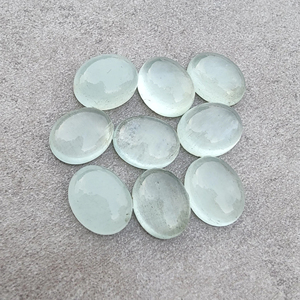 Cabujón de Aguamarina Natural, Calibrado, Ovalado, Calidad AAA+, para Joyería - Product Image 5
