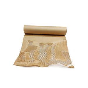 Rouleau de papier d'emballage en nid d'abeille recyclable - Emballage élégant et durable pour les occasions spéciales - Product Image 6
