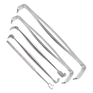 Senn Miller Retractor Semi Sharp 16 cm Instrumento quirúrgico de acero inoxidable con 3 puntas afiladas romas Certificado CE de alta calidad - Product Image 1