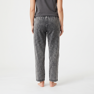 Joggers surdimensionnés délavés à l'acide pour femme, coupe ample, pantalon de survêtement décontracté, bas de tenue streetwear baggy - Product Image 5