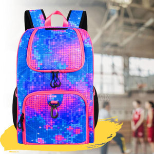 Bolsa de Baloncesto Ligera con Múltiples Bolsillos para Jugadores, Duradera, de Gran Capacidad (50-70L), para Entrenamiento, Prácticas, Partidos y Uso al Aire Libre - Product Image 2