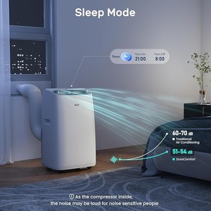 Aire Acondicionado Portátil, Motores Dobles, 14,000 BTU ASHRAE, 10000 BTU SACC, Enfría hasta 450 Pies Cuadrados, con Kit de Ventana para Fácil Instalación - Product Image 2
