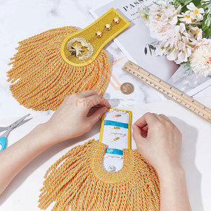 วัสดุคุณภาพดีเยี่ยม ทนทาน ผลิตตามสั่ง ปี 2026  ชุดเครื่องแบบพิธีการทันสมัย  แผ่นประดับไหล่ - Product Image 4