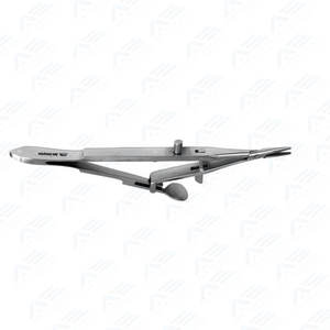 คีมจับเข็มสำหรับการผ่าตัดขนาดเล็กเครื่องมือสำหรับการผ่าตัดแบบตรงที่ยึดเข็มคาลต์สแตนเลส - Product Image 2